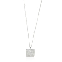 Notes Fashion Pendant in  Sterling Silver