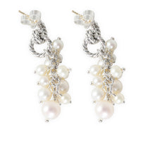 Copella Pearl Earrings in  Sterling Silver