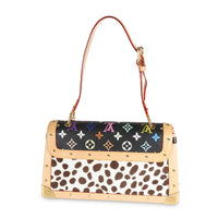 Black Multicolor Monogram Canvas Dalmatian Sac Rabat