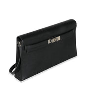 Hermès Black Chevre Chamkila Kelly Elan PHW Handbag pv
