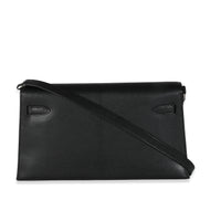 Hermès Black Chevre Chamkila Kelly Elan PHW Handbag stamp