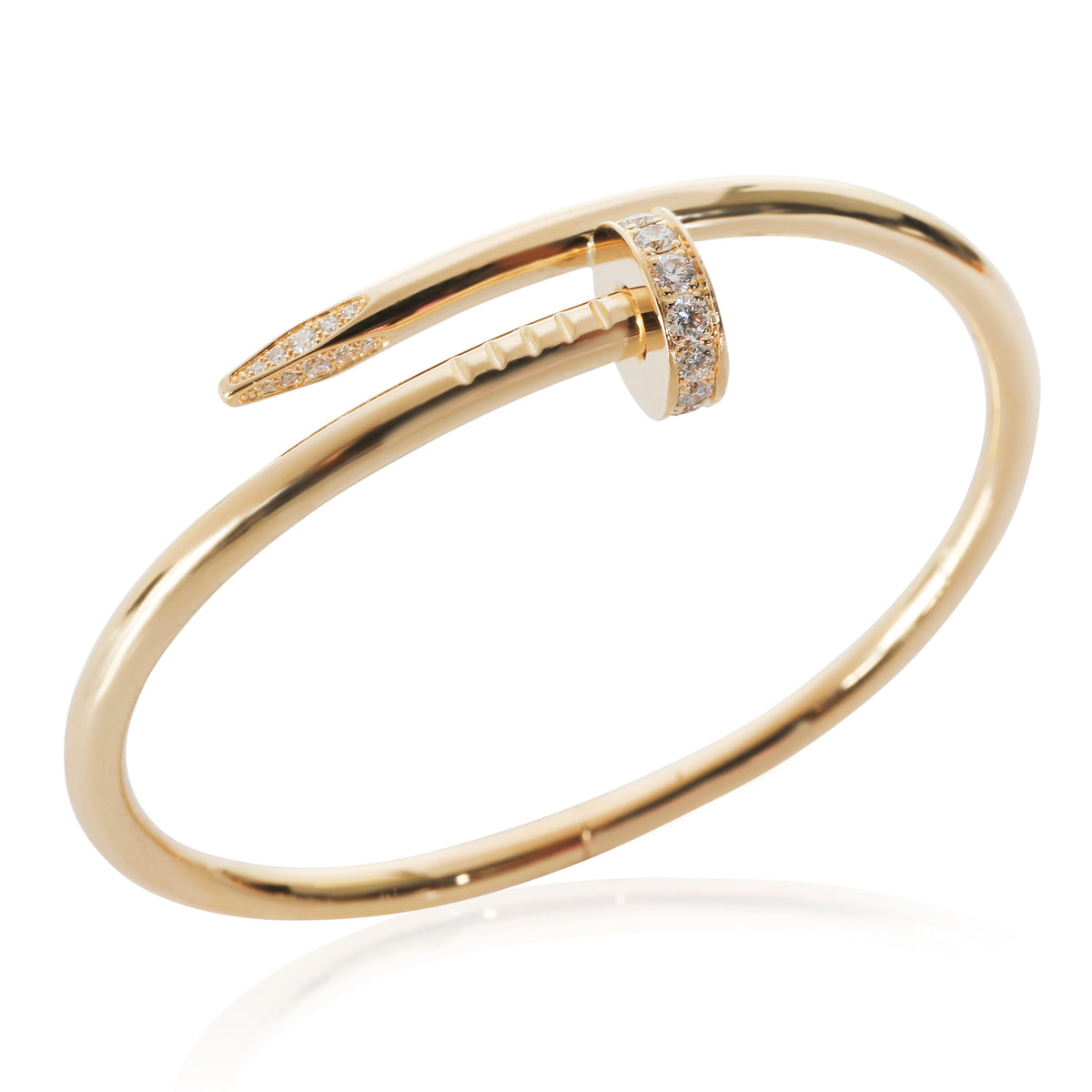 Juste Un Clou Bracelet (Yellow Gold, Diamonds)