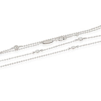 Elsa Peretti Diamonds By The Yard Sprinkle Necklace 0.51 CTW