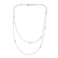 Elsa Peretti Diamonds By The Yard Sprinkle Necklace 0.51 CTW