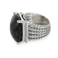 Wheaton Onyx Fashion Ring in  Sterling Silver 0.2 CTW