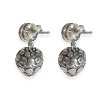 Dot Collection Acorn Earrings in Sterling Silver