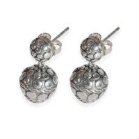 Dot Collection Acorn Earrings in Sterling Silver