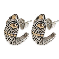 Naga Shrimp Earring 18K Yellow Gold & Sterling Silver