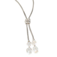 John Hardy Classic Chain Cultured Freshwater Pearl in Sterling Silver