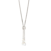 John Hardy Classic Chain Cultured Freshwater Pearl in Sterling Silver