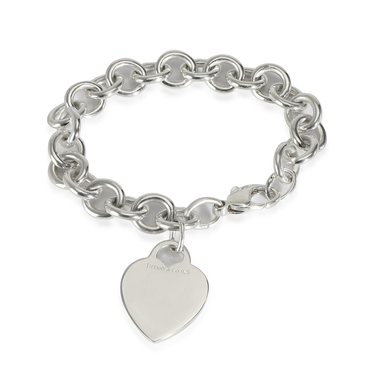 Tiffany & Co. Heart Tag Bracelet in  Sterling Silver