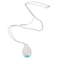 Return To Tiffany Splash Pendant With 30 Inch Chain in Sterling Silver