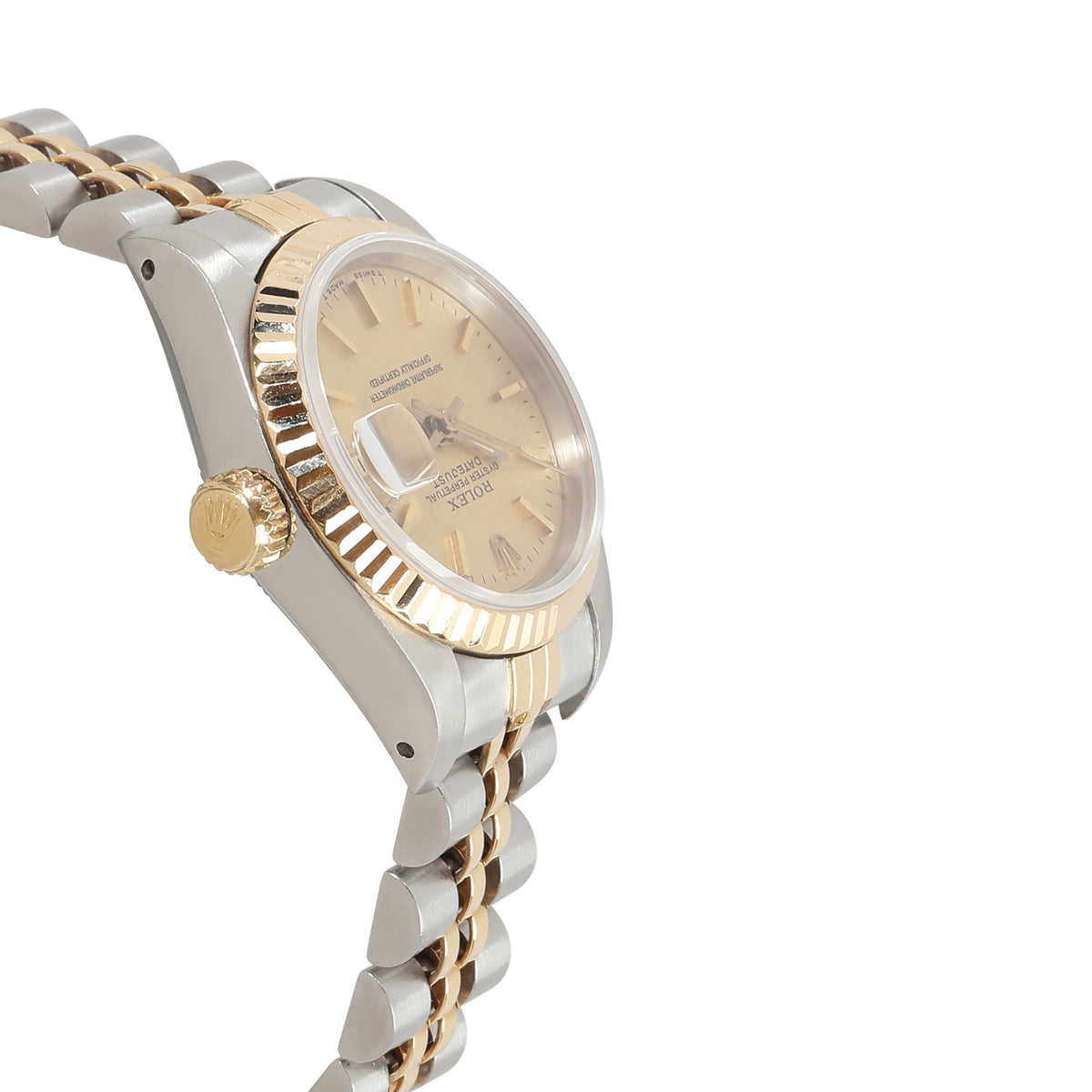 Datejust 69173 Womens Watch in 18kt Stainless Steel/Yellow Gold