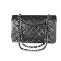 Black Quilted Lambskin Medium Classic Double Flap Bag