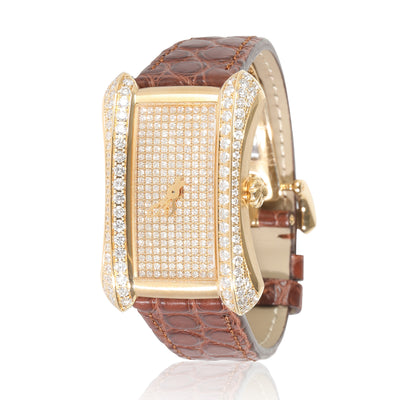 Carl F. Bucherer Alacria Queen 10702.01.90.11 Women's Watch in 18kt Yellow Gold fv