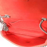Fendi Tulipano Technical Fabric FF Midi Chain Baguette Bag Handbag ad1