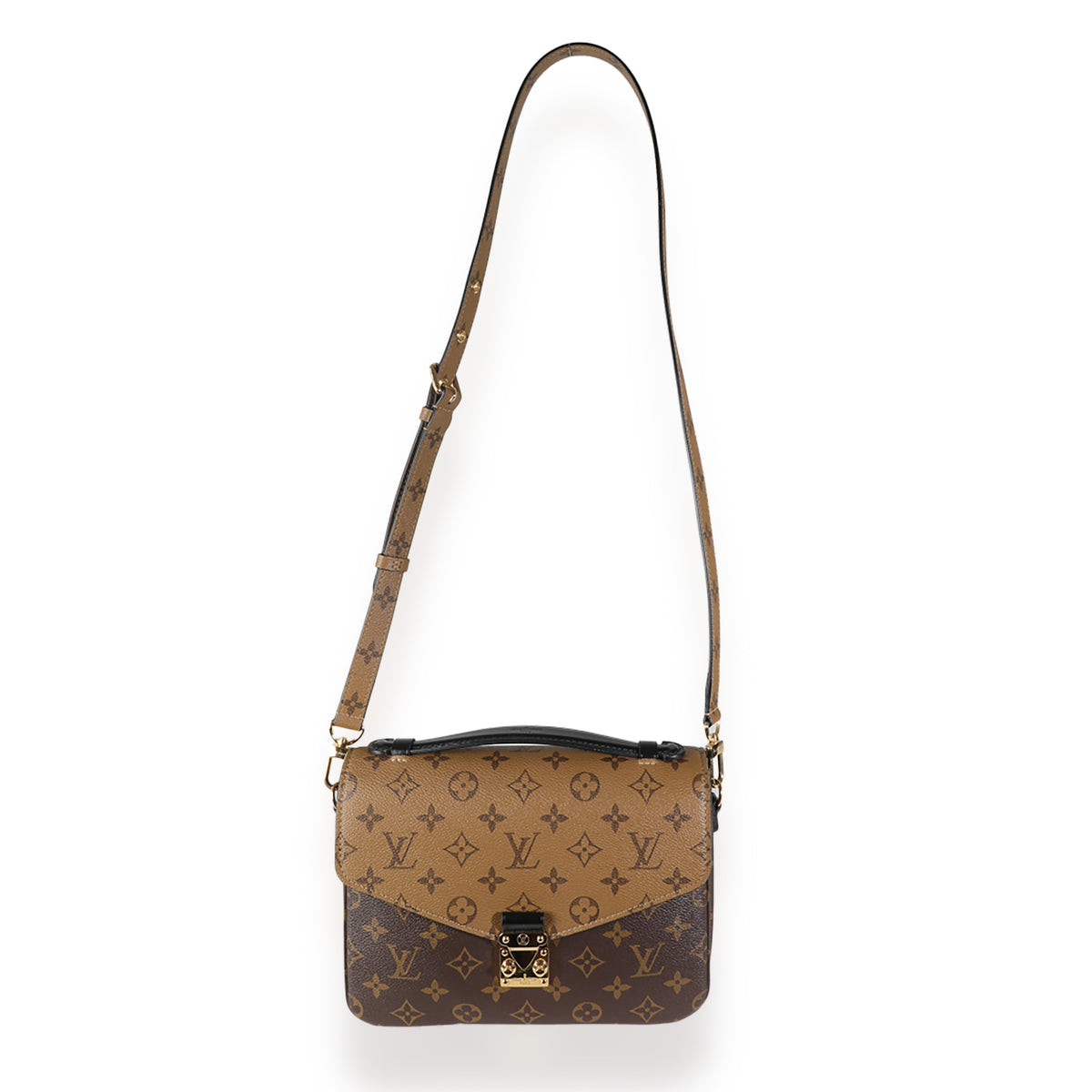 Reverse Monogram Canvas Pochette Metis