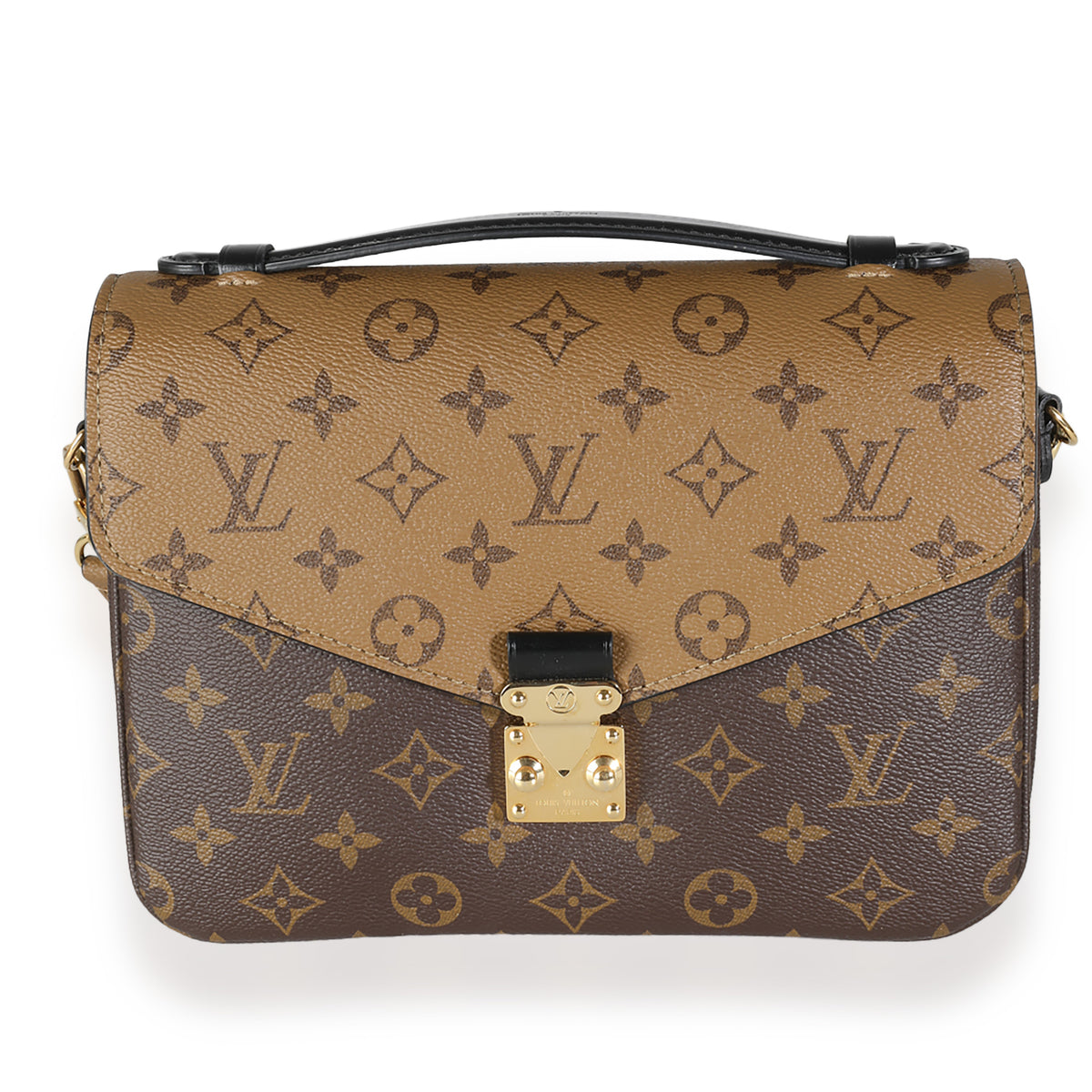 Reverse Monogram Canvas Pochette Metis