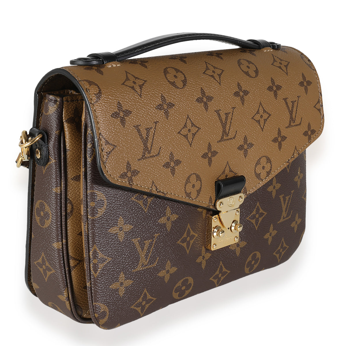 Reverse Monogram Canvas Pochette Metis