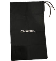 Chanel 2022 Black & White Enamel Gold Plated Logo Belt box