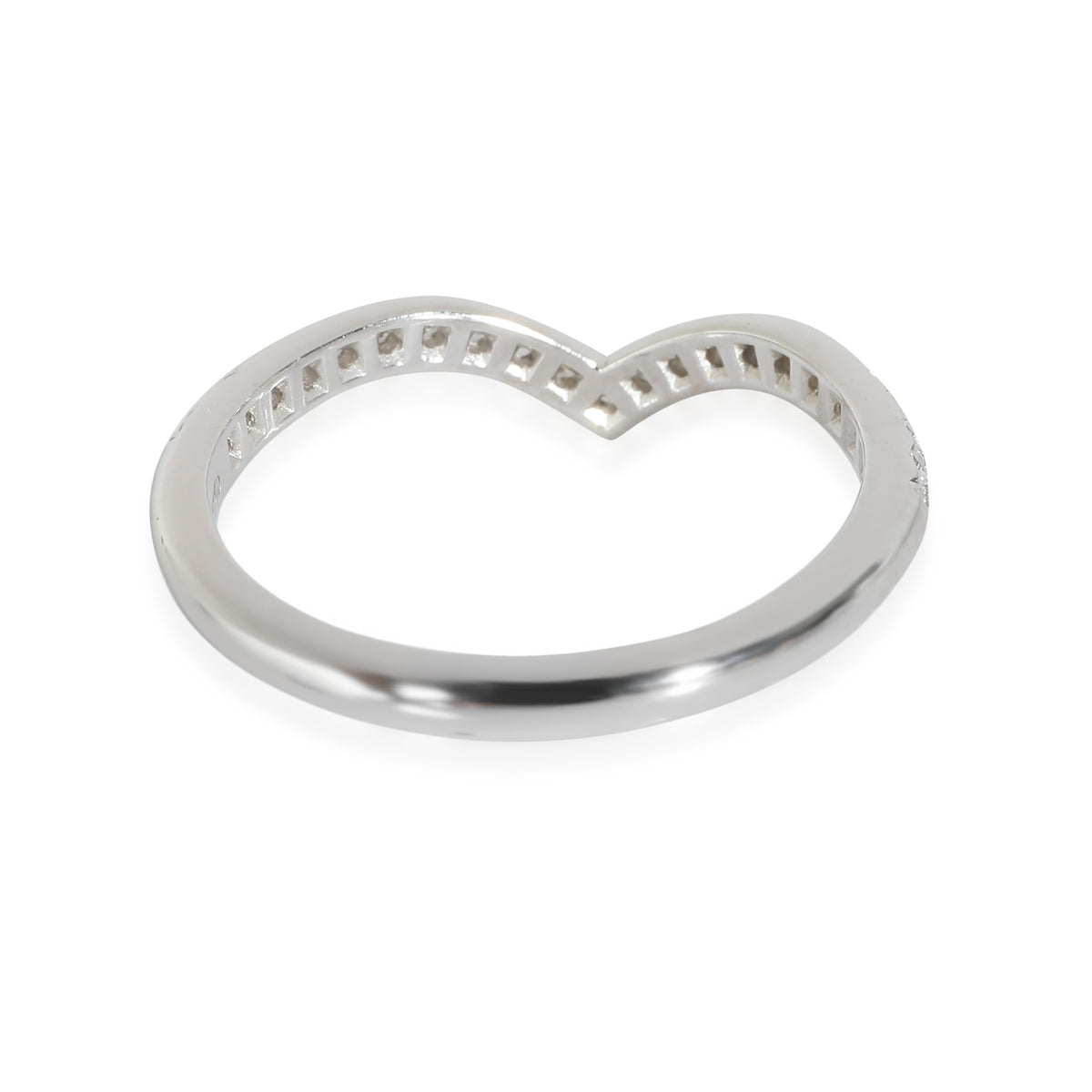 Soelste Band in  Platinum 0.17 CTW