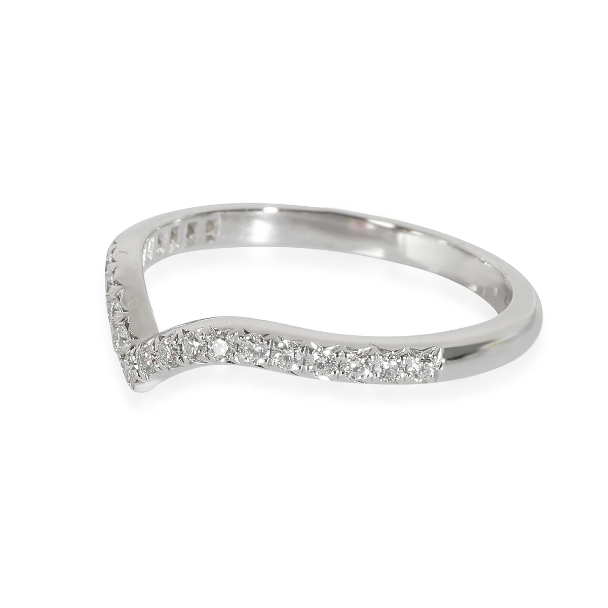 Soelste Band in  Platinum 0.17 CTW