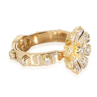 Flora Ring with Diamonds in 18k Yellow Gold 0.63 CTW