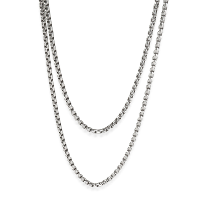 Chain Collection Necklace in 14k Yellow Gold/Sterling Silve