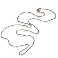 Chain Collection Necklace in 14k Yellow Gold/Sterling Silve