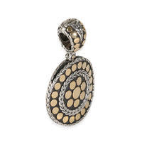 Dot Collection Enhancer Pendant in 18k Yellow Gold/Sterling Silver