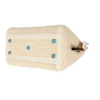 Natural Raffia Small Rive Gauche Cabas