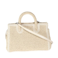 Natural Raffia Small Rive Gauche Cabas