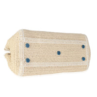 Natural Raffia Small Rive Gauche Cabas