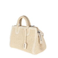 Natural Raffia Small Rive Gauche Cabas