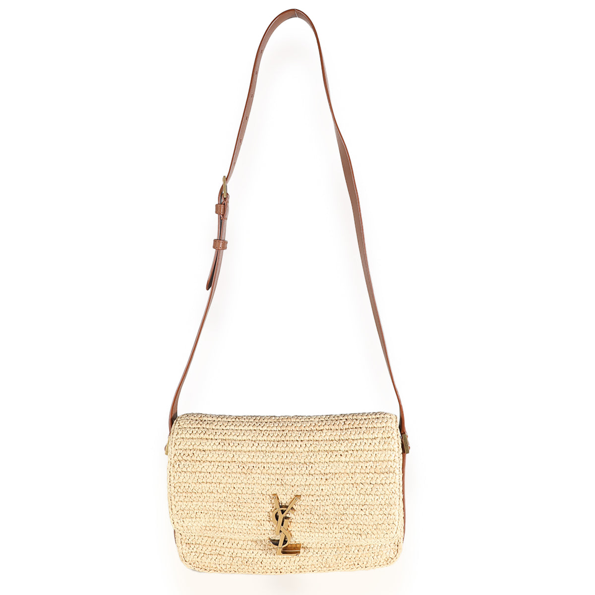 Beige Raffia Small Solferino