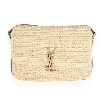 Beige Raffia Small Solferino