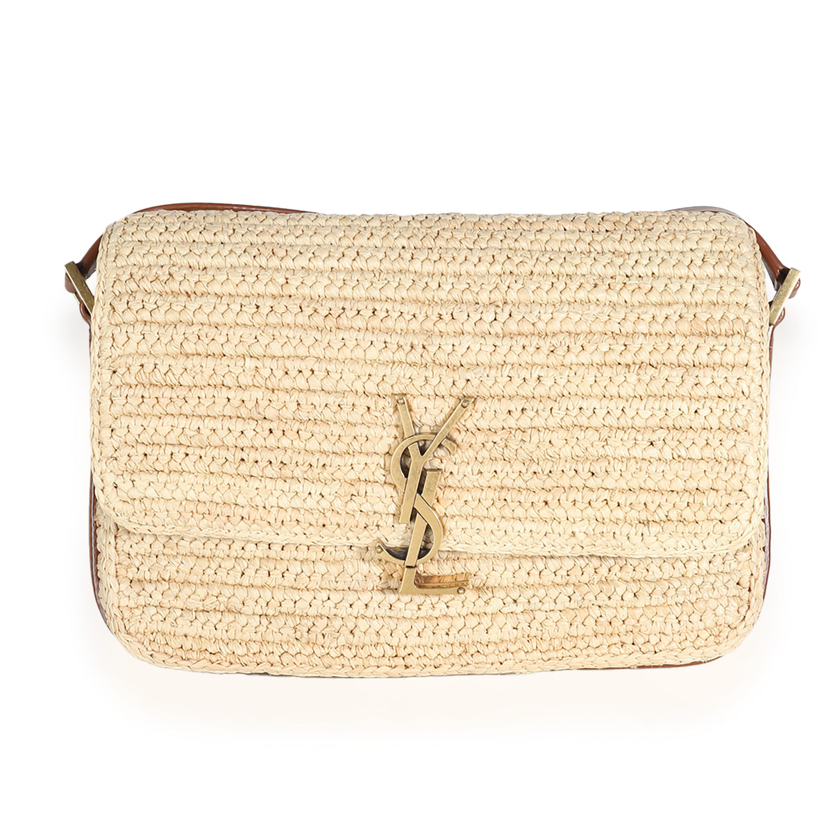 Beige Raffia Small Solferino