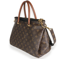 Black Monogram Canvas Pallas MM