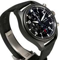 Pilot Chronograph Top Gun IW389101 Mens Watch in  Ceramic/Titanium