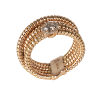 Wrap Coil Ring in 18k Rose Gold 0.25 CTW