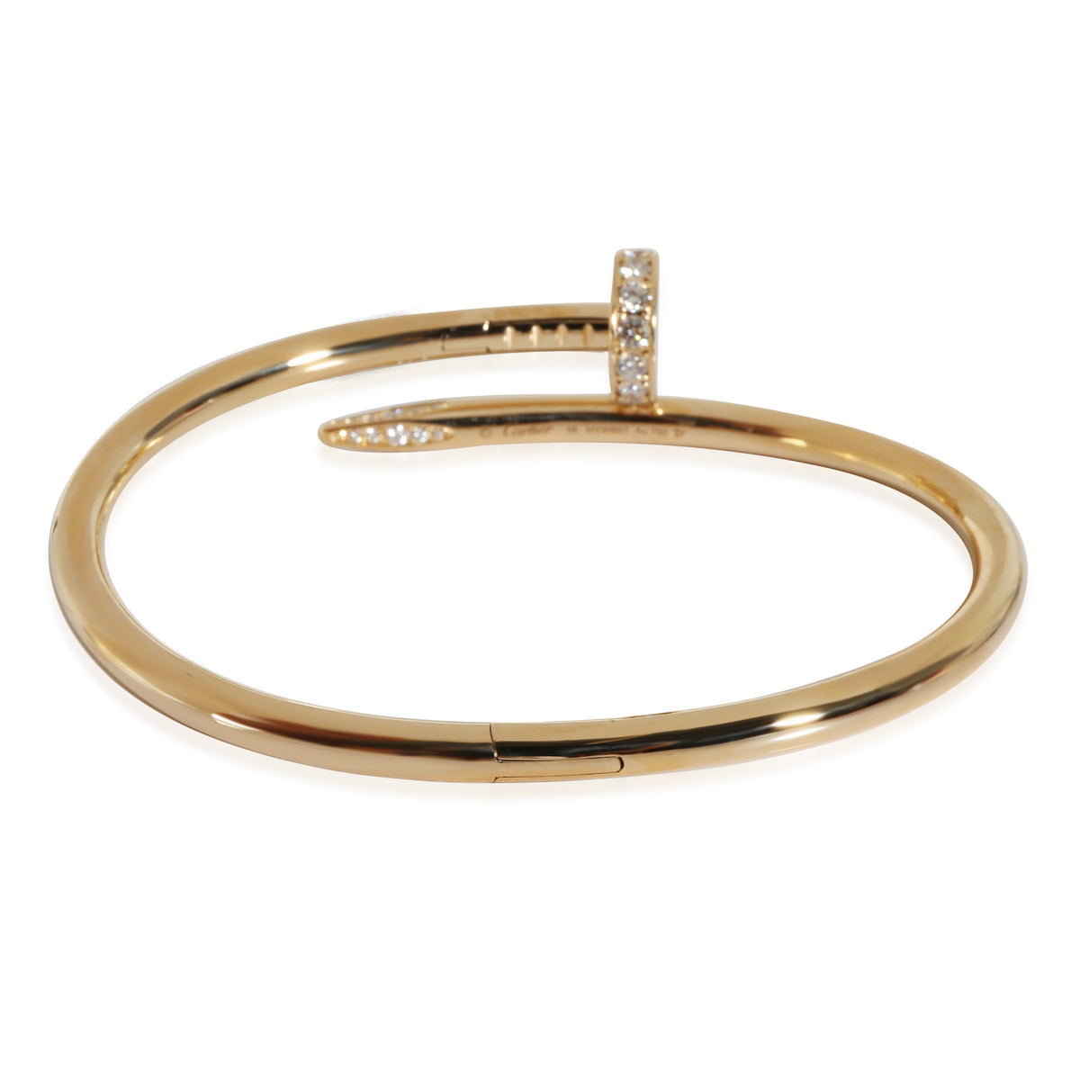 Juste Un Clou Bracelet, Diamonds (Yellow Gold)