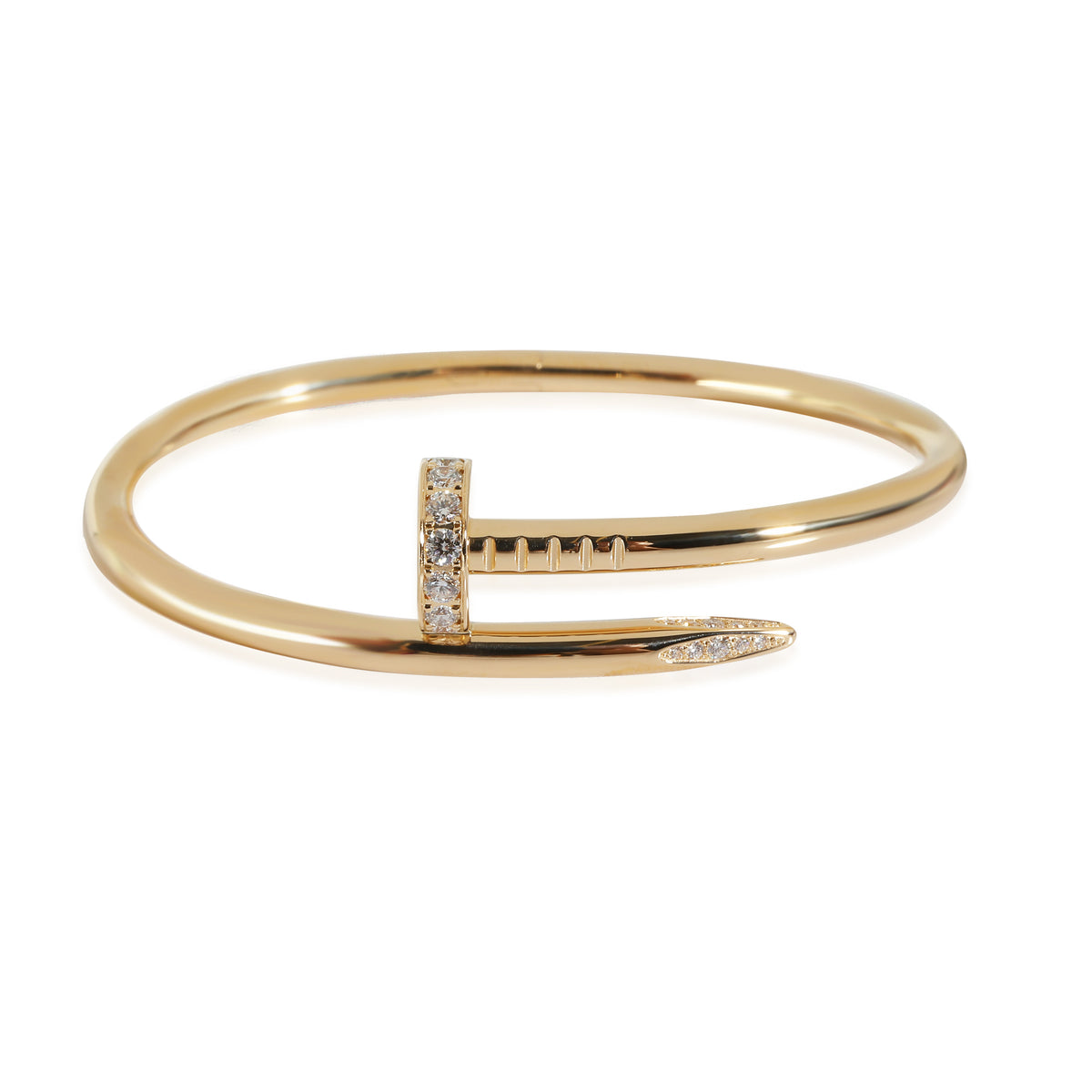 Juste Un Clou Bracelet, Diamonds (Yellow Gold)