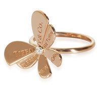 Return To Tiffany Love Bug Ring in 18KT Pink Gold/Sterling Silver