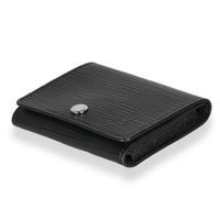 Black Epi Business Card Holder