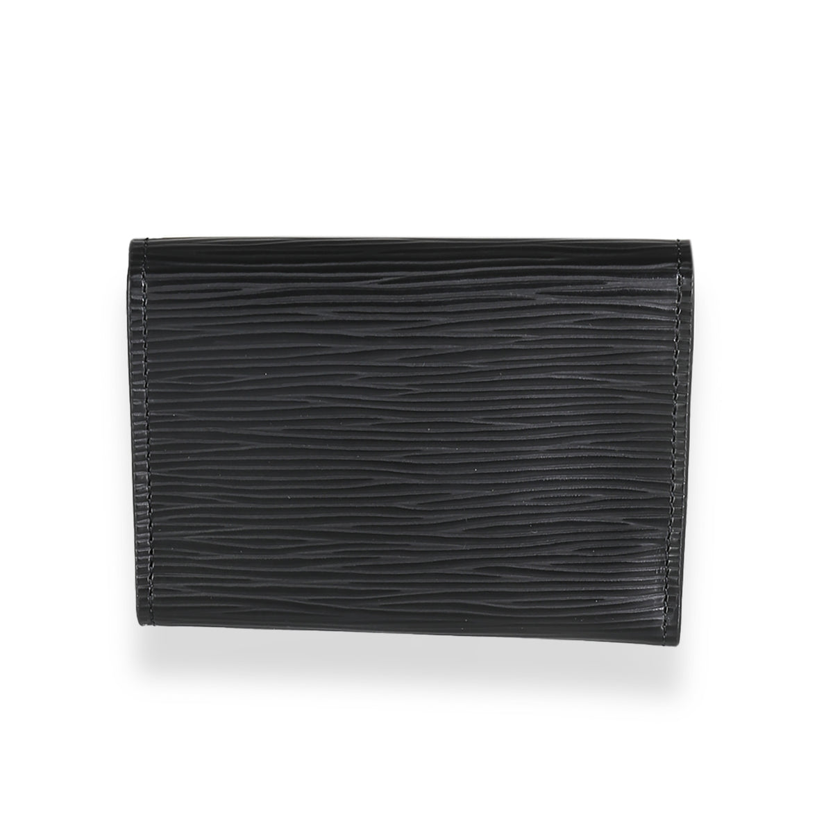 Black Epi Business Card Holder