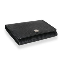 Black Epi Business Card Holder