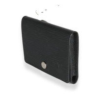 Black Epi Business Card Holder