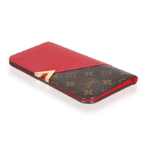 Cherry Monogram Canvas Kimono Wallet