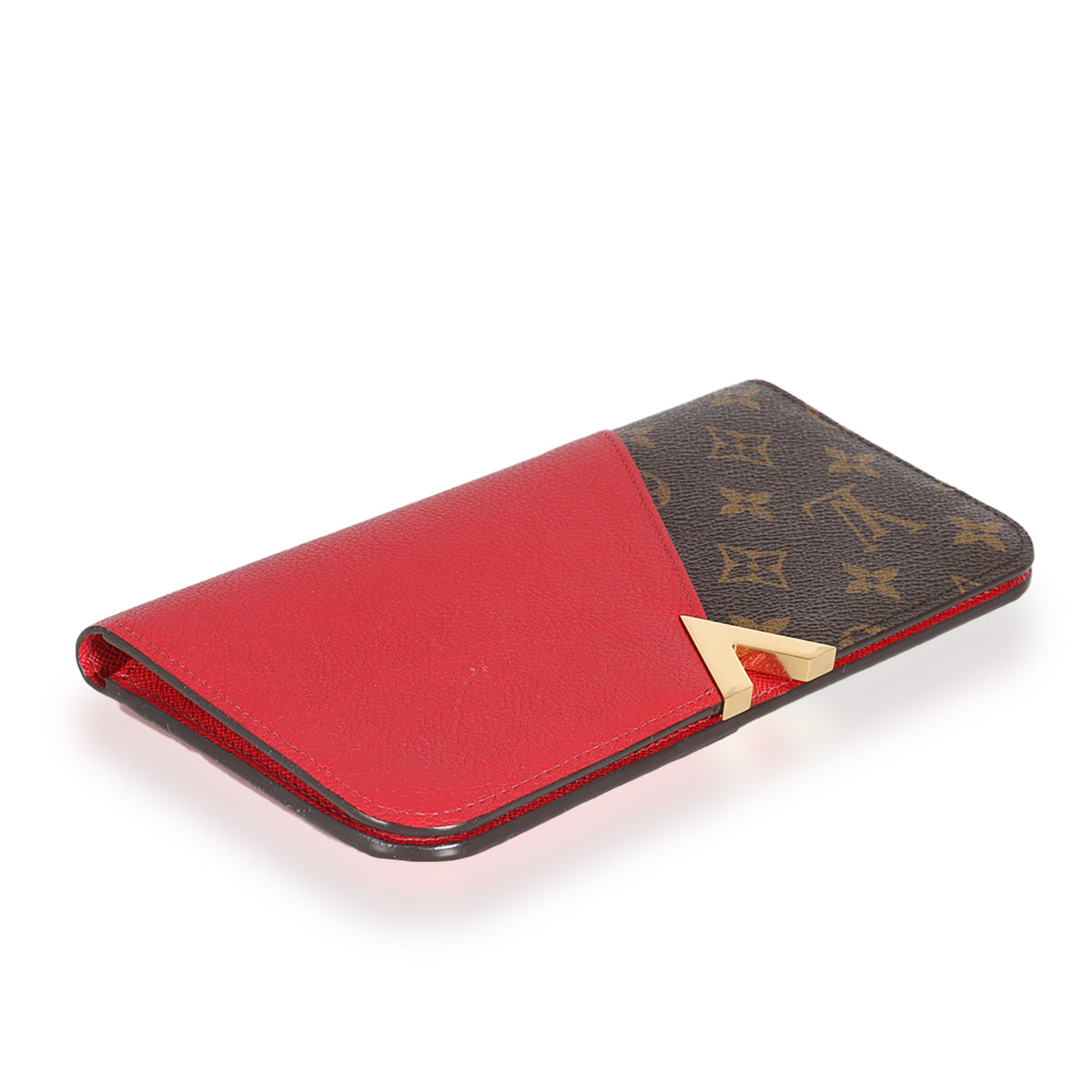 Cherry Monogram Canvas Kimono Wallet