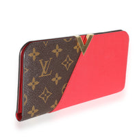 Cherry Monogram Canvas Kimono Wallet